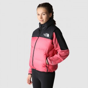 The North Face 1996 Retro Nuptse Down Gilet ροζ | YETRAW-410