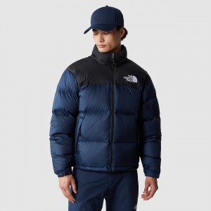 The North Face 1996 Retro Nuptse Jacket σκουρο μπλε μαυρα | AHWJCT-321