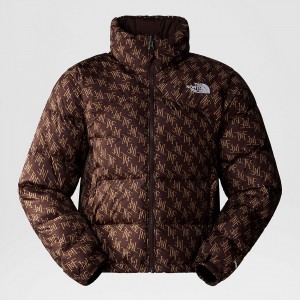 The North Face 2000 Retro Nuptse Jacket καφε | MUTZAG-135