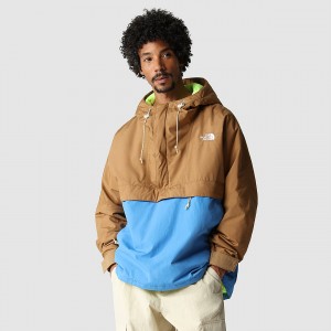 The North Face 78 Low-Fi Hi-Tek Windjammer Jacket καφε μπλε | WBQLIX-827