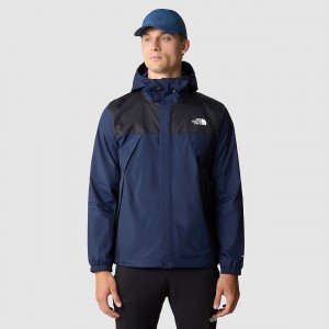 The North Face Antora Jacket σκουρο μπλε μαυρα | UZSOXK-539