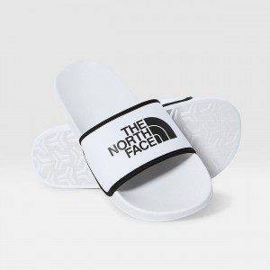 The North Face Base Camp Slides III ασπρα μαυρα | VZMEWF-247