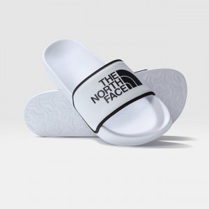 The North Face Base Camp Slides III ασπρα μαυρα | WRGBIF-369