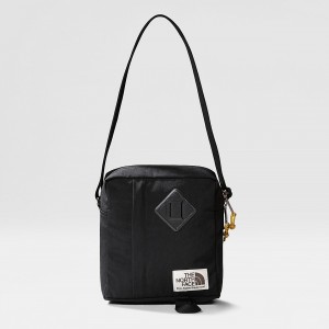 The North Face Berkeley Cross Body Bag μαυρα χρυσο χρωμα | HPQIES-163