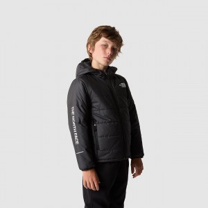 The North Face Boy's Never Stop συνθετικο Jacket μαυρα | MLYVWD-479