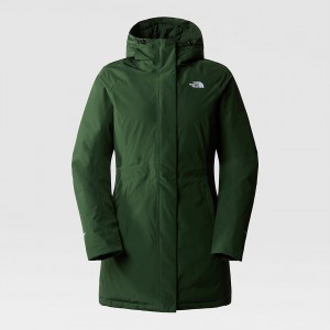 The North Face Brooklyn Parka Pine Needle | FDPHRZ-598