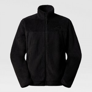 The North Face Campshire Full-Zip Fleece Jacket μαυρα | IVRMPN-392