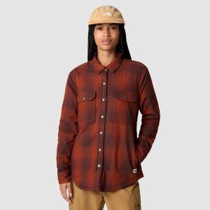 The North Face Campshire Shirt καφε | SRAQZC-139