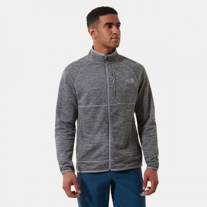 The North Face Canyonlands Full-Zip Fleece Jacket γκρι | CYUFQR-621