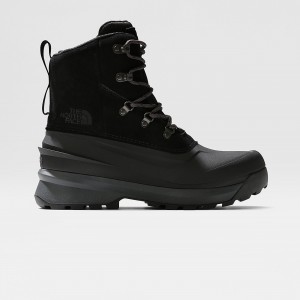 The North Face Chilkat V δαντελα αδιαβροχα ορειβασιασ Boots μαυρα γκρι | PIWVQM-370
