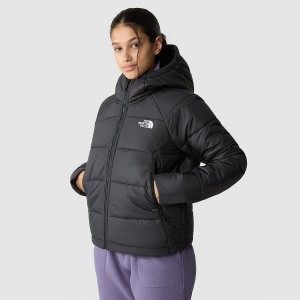 The North Face Circular συνθετικο Κουκουλοφόρος Jacket μαυρα | QGNBXC-180