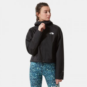 The North Face Cropped Quest Jacket μαυρα | LBAKCH-726