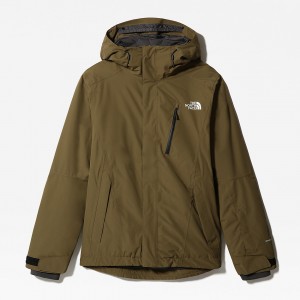 The North Face Descendit Jacket Ελιά | VXTCBP-817
