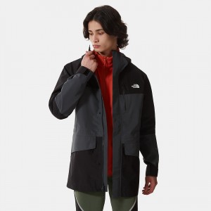 The North Face Dryzzle All-Weather FUTURELIGHT™ Jacket γκρι μαυρα | NVJICW-892