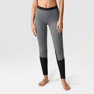The North Face Easy Leggings γκρι μαυρα | RQMLDK-032