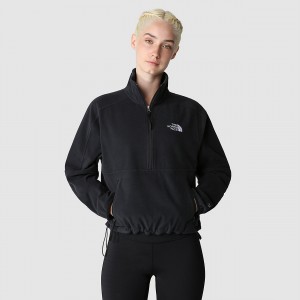 The North Face Elements Polartec® 100 1/4 Zip Fleece μαυρα | OPKNVQ-573