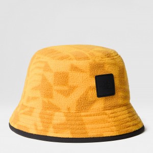 The North Face Fleeski δρομου Bucket Hat χρυσο χρωμα | VNOAQH-370