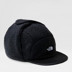 The North Face Forrest Fleece Trapper Hat μαυρα | YWJGRQ-647