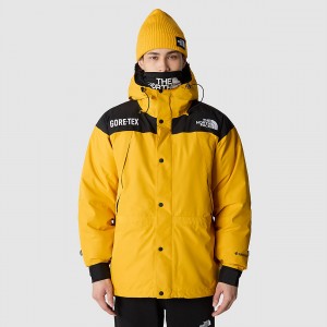 The North Face GORE-TEX® Mountain Guide Insulated Jacket χρυσο χρωμα μαυρα | RLQUMA-015