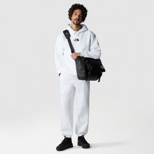 The North Face Heavyweight Relaxed Fit Sweat Pants ασπρα μαυρα | ELSXMG-521