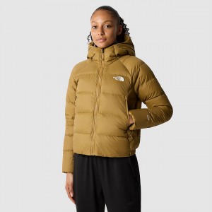 The North Face Hyalite Down Κουκουλοφόρος Jacket Χακί | UOLZNC-709