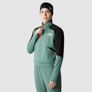 The North Face Kikash 1/4 Zip Jacket σκούρο μαυρα | QCZXAY-940