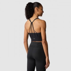 The North Face Lead In Tanklette μαυρα | OUFQVY-924