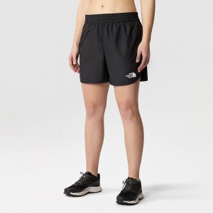The North Face Limitless Για Τρέξιμο Shorts μαυρα | OLPWDJ-849