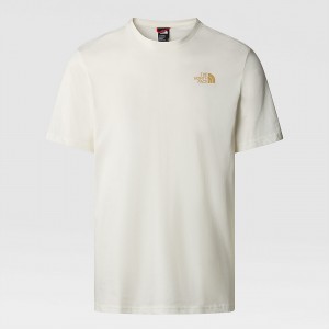 The North Face Matterhorn Face T-Shirt ασπρα | DBUQZX-294