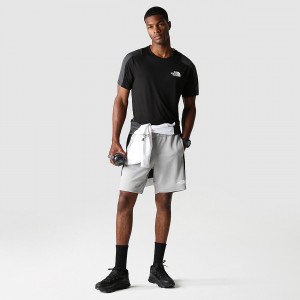 The North Face Mountain Athletics Fleece Shorts μαυρα | IBFKHN-182