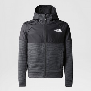 The North Face Mountain Athletics Full-Zip Hoodie γκρι | MJKARN-973