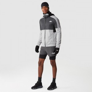 The North Face Mountain Athletics Lab Dual Shorts γκρι μαυρα | NHOXTZ-912