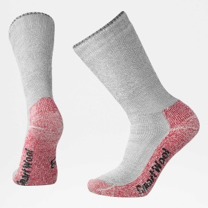 The North Face Mountaineering Extra Heavy Crew Socks Charcoal Heather | GDFWUZ-152