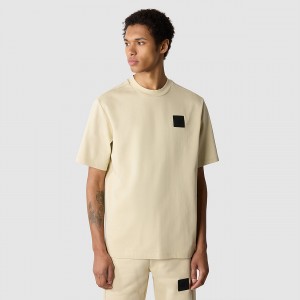 The North Face NSE Patch T-Shirt Gravel | FXDPMC-841