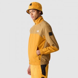 The North Face NSE Shell Suit Top κίτρινα καφε | CWHNJF-890