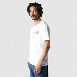 The North Face NSE T-Shirt ασπρα | TLQEDU-809