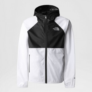 The North Face Never Stop Ανεμος Jacket ασπρα | VZRHWE-794