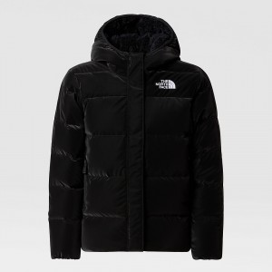 The North Face North Down Fleece-επενδυση Κουκουλοφόρος Parka μαυρα | LYOJKG-450