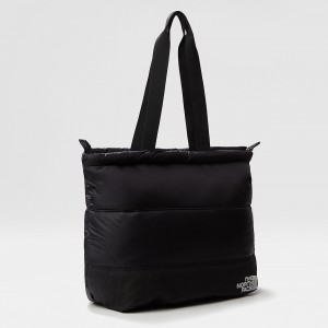 The North Face Nuptse Tote Bag μαυρα | VFRCUA-106
