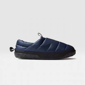 The North Face Nuptse Χειμερινά Mules σκουρο μπλε μαυρα | JXAUPN-365