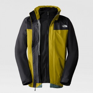 The North Face Original Triclimate 3-in-1 Jacket χρυσο χρωμα μαυρα | OXTGAR-213