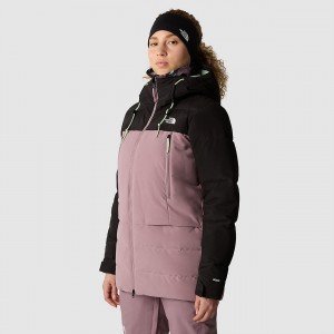 The North Face Pallie Down Jacket γκρι μαυρα | TWEXUY-230