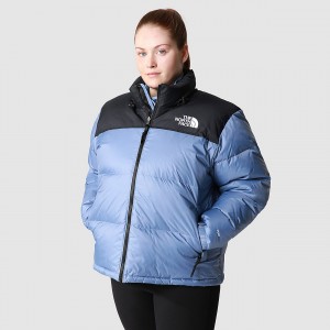 The North Face Plus Size 1996 Retro Nuptse Down Jacket ροζ | KQXDIG-473
