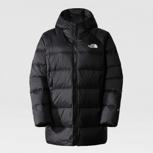 The North Face Plus Size Hyalite Down Parka μαυρα | FSBVNR-314