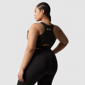 The North Face Plus Size Mountain Athletics Bra γκρι μαυρα | CYRGHW-869