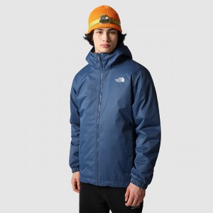 The North Face Quest Insulated Jacket μπλε μαυρα | FKRCUW-415
