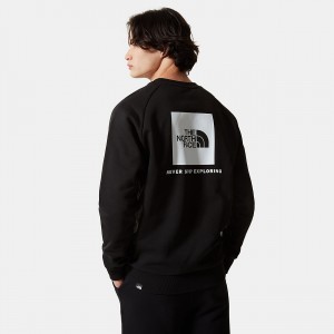 The North Face Raglan Redbox πουλοβερ μαυρα | VRUMKG-135