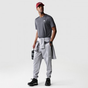 The North Face Reaxion Fleece Joggers ανοιχτο γκρι | FCMSEP-569