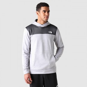 The North Face Reaxion Fleece Pullover Hoodie ανοιχτο γκρι γκρι | SZTAEW-521