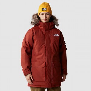 The North Face Recycled McMurdo Jacket καφε | AMOYLW-832